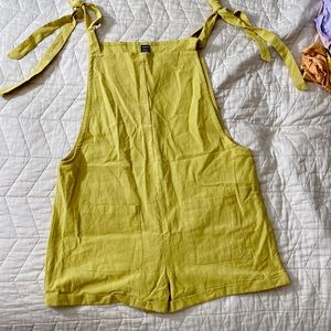 Mustard yellow romper